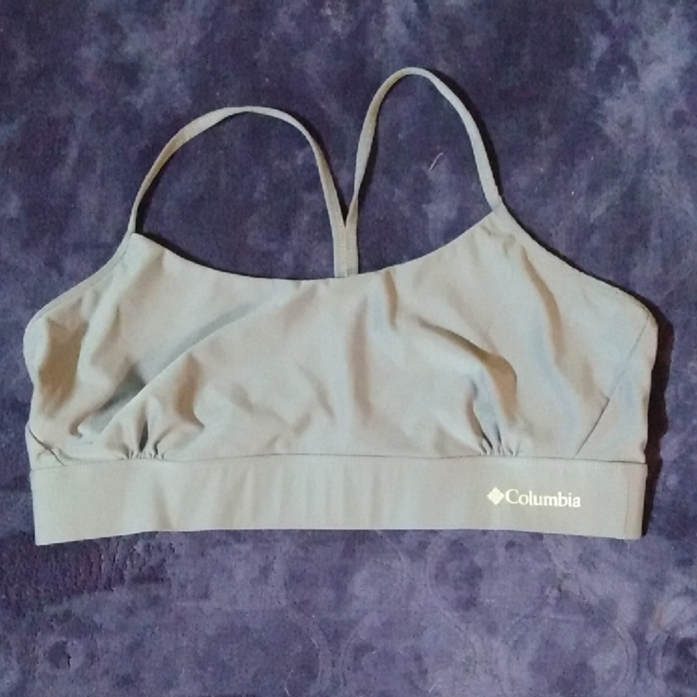 Columbia Women's Sleek Gray Sports Bra
